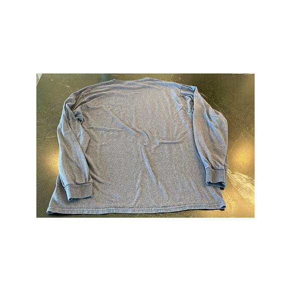 KEMAH Boardwalk L/S tee Texas Lg Heather Blue - Picture 3 of 5